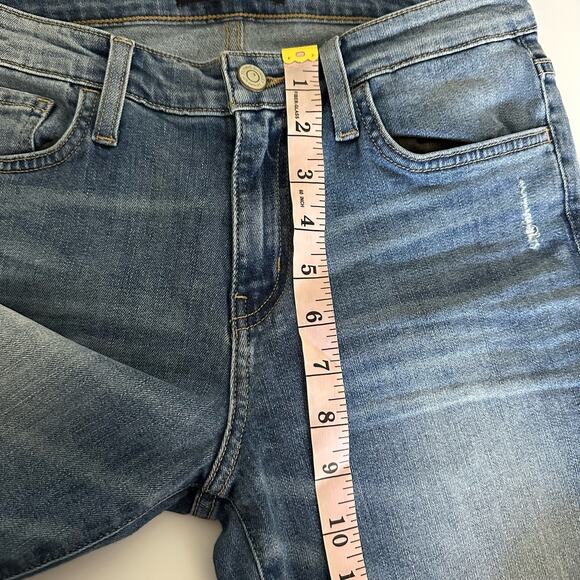 Flying Monkey Women's High Rise Distressed Skinny Jeans Size 28 - Picture 6 of 9
